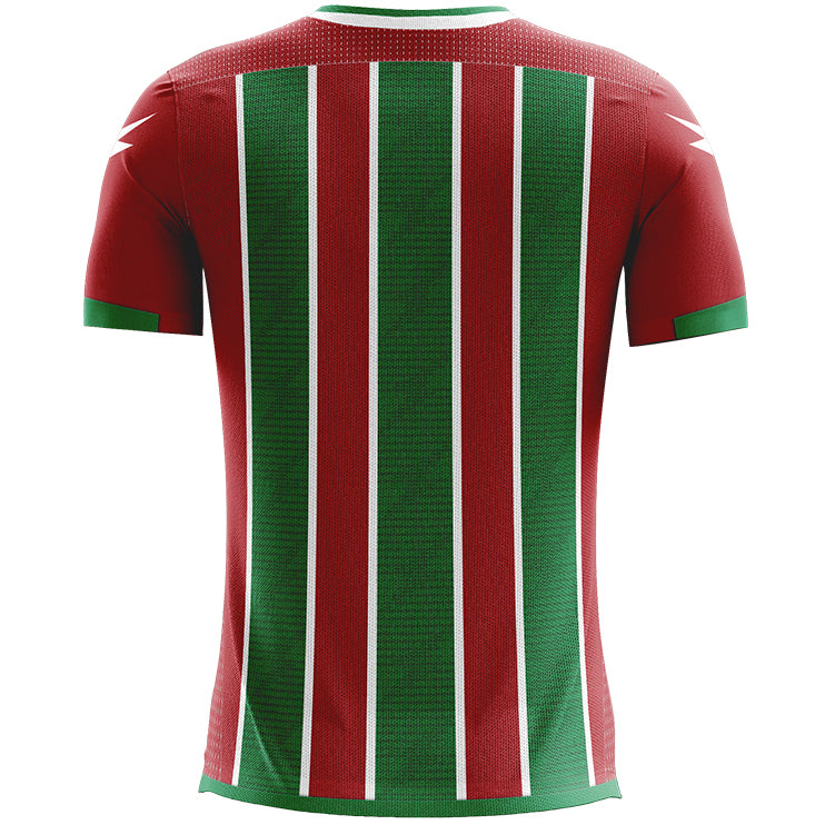 Zeus Icon Teamwear Set Trikot mit Shorts dunkelrot weiß