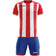 Zeus Icon Teamwear Set Trikot mit Shorts rot weiß – S|M