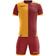 Zeus Icon Teamwear Set Trikot mit Shorts rot gelb – S|M