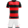 Zeus Icon Teamwear Set Trikot mit Shorts
rot schwarz – S|M