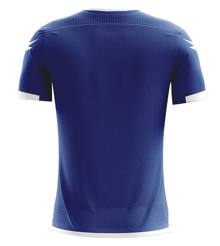 Zeus Icon Teamwear Set Trikot mit Shorts royal weiß