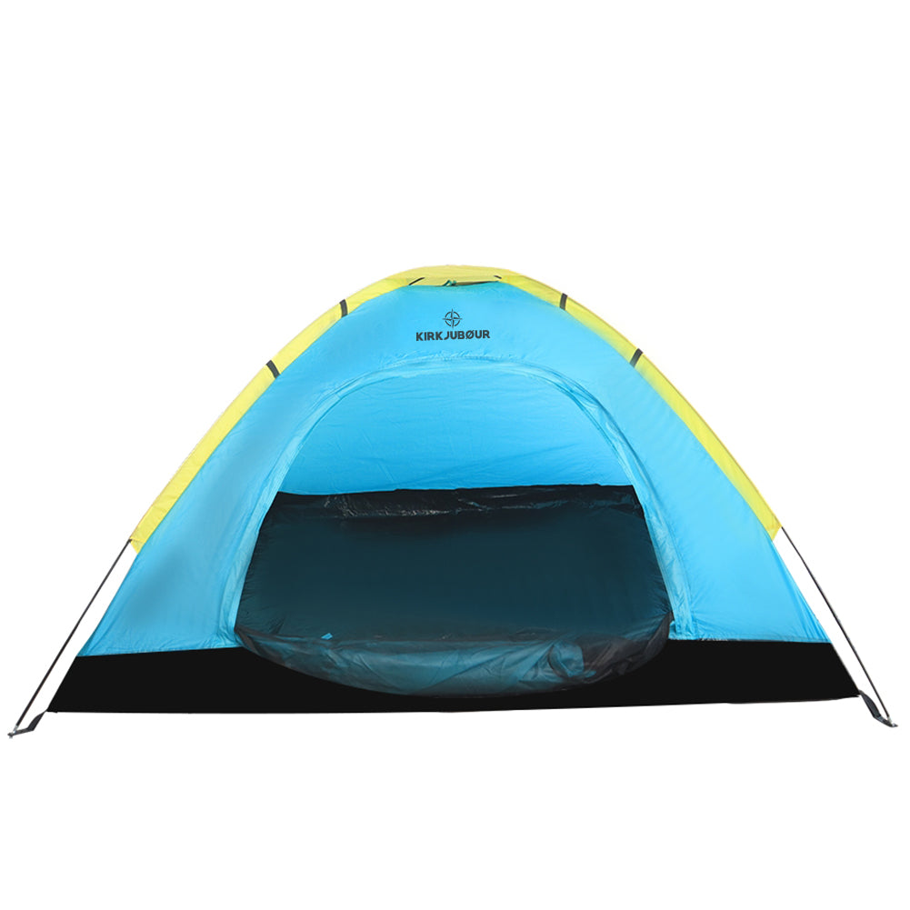 KIRKJUBØUR® "Vindr" 2 Personen-Camping-Zelt türkis