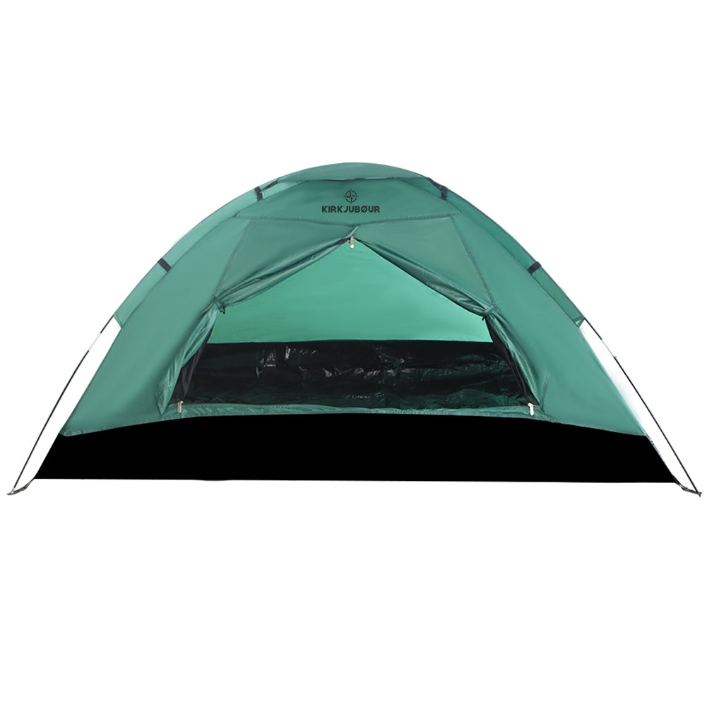 KIRKJUBØUR® "Vindr" 1 Person-Camping-Zelt grün