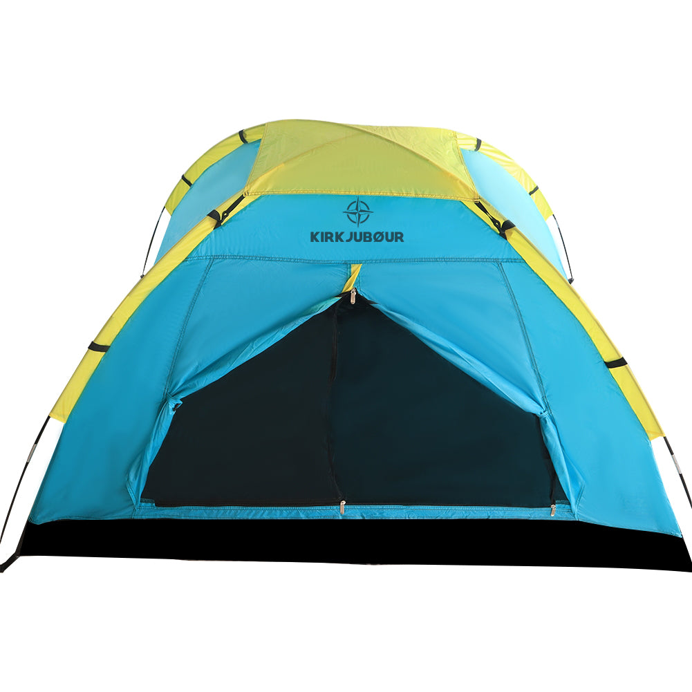 KIRKJUBØUR® "Vindr" 1 Person-Camping-Zelt türkis