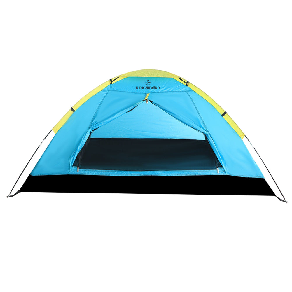 KIRKJUBØUR® "Vindr" 1 Person-Camping-Zelt türkis