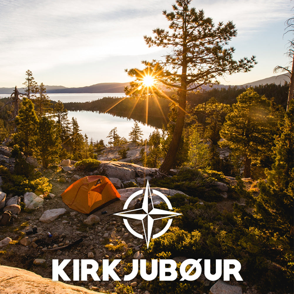 KIRKJUBØUR® "Edda" faltbarer Bollerwagen grün