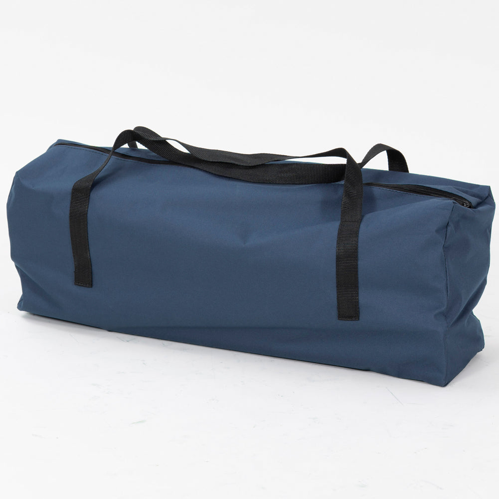 KIRKJUBØUR® "Stjärna" 5er-Set Campingstühle mit Tisch navy