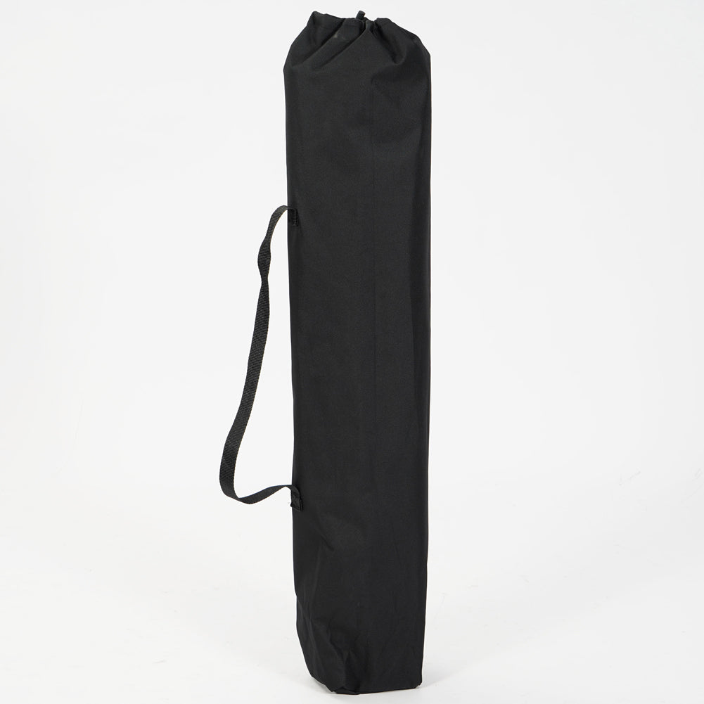 KIRKJUBØUR® "Heimdall" faltbares Campingbett schwarz