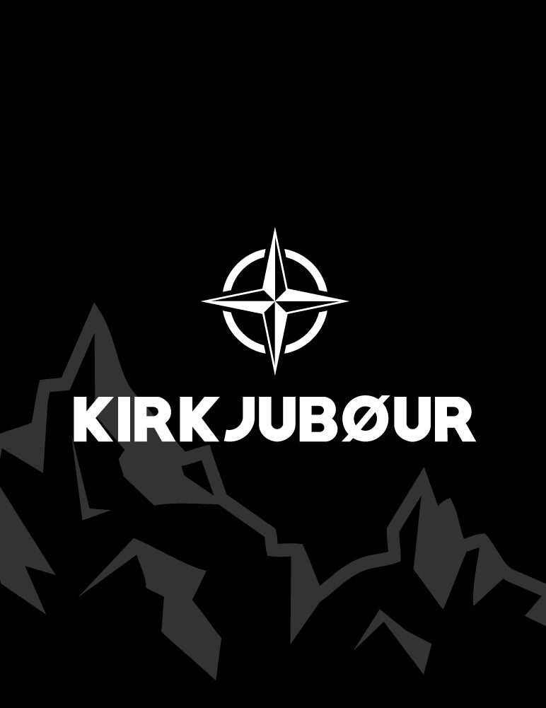 KIRKJUBØUR® "Jørd" Herren Poloshirt schwarz