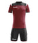 Zeus Kit Vesuvio Trikot-Set 2-teilig Dunkelrot Schwarz – 3XS 122-128