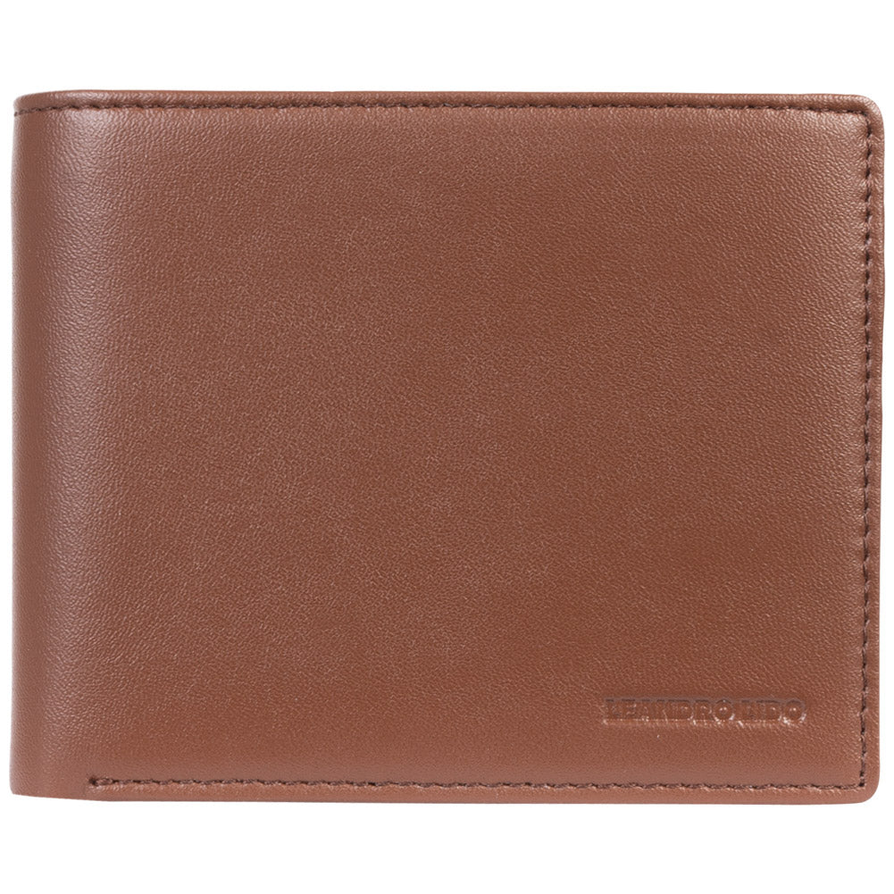 LEANDRO LIDO Classic Brieftasche braun