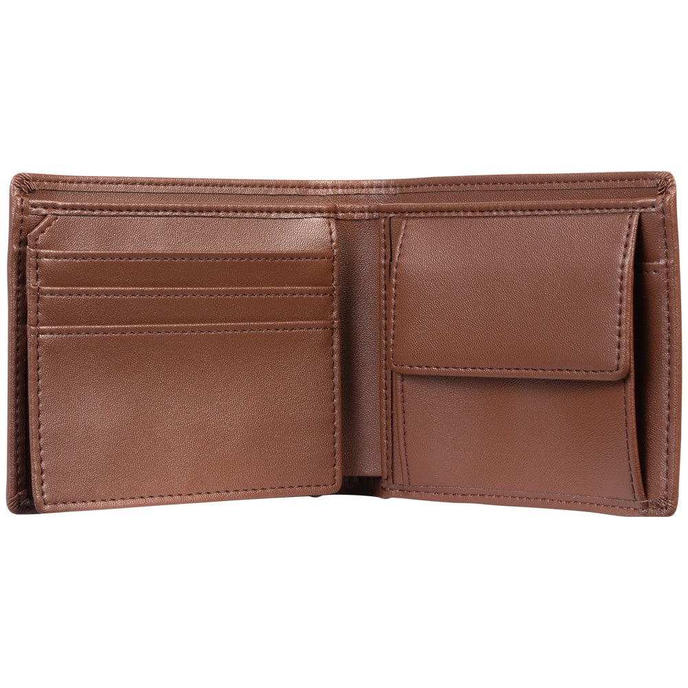LEANDRO LIDO Classic Brieftasche braun