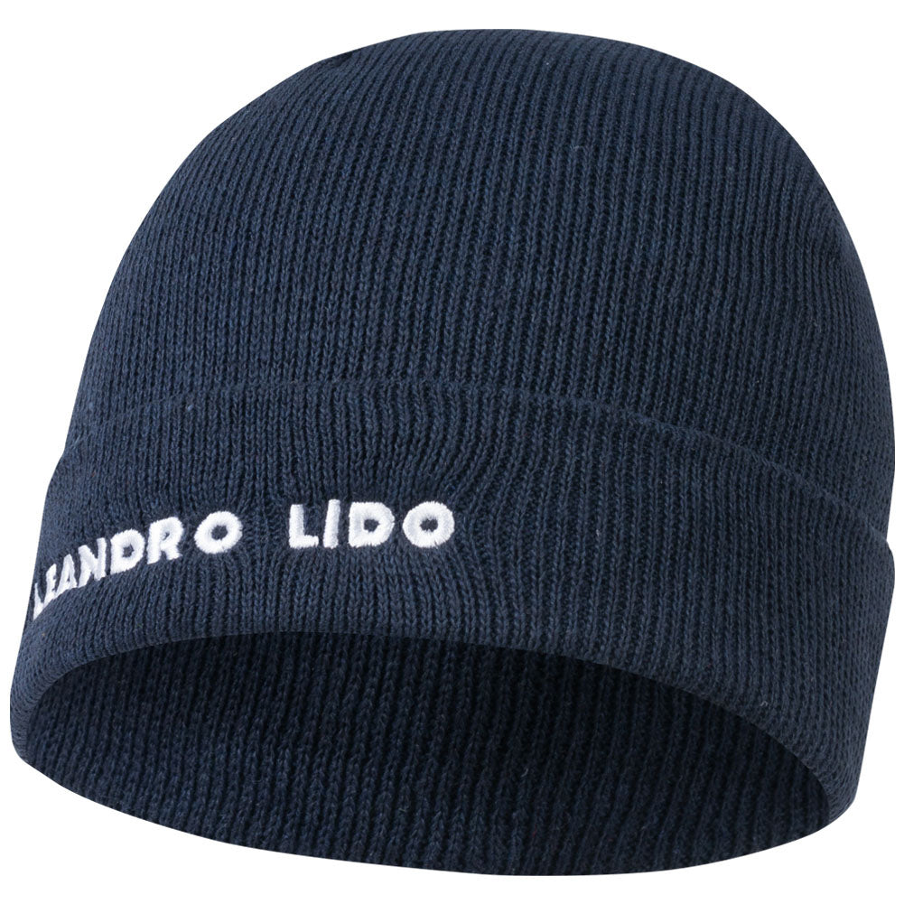 LEANDRO LIDO "Callata" Beanie Wintermütze navy