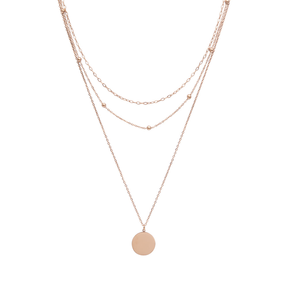 Lobstein & Söhne "Emma" Damen Kette rose gold