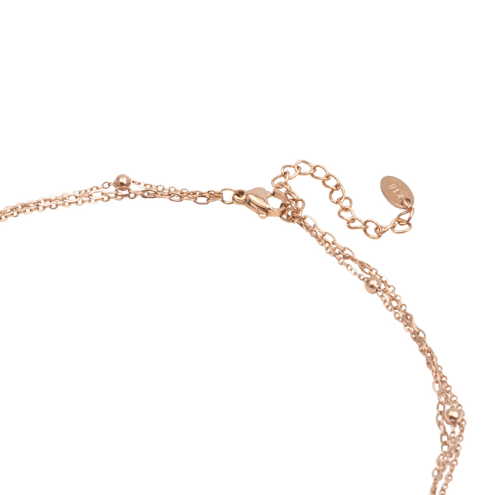 Lobstein & Söhne "Emma" Damen Kette rose gold