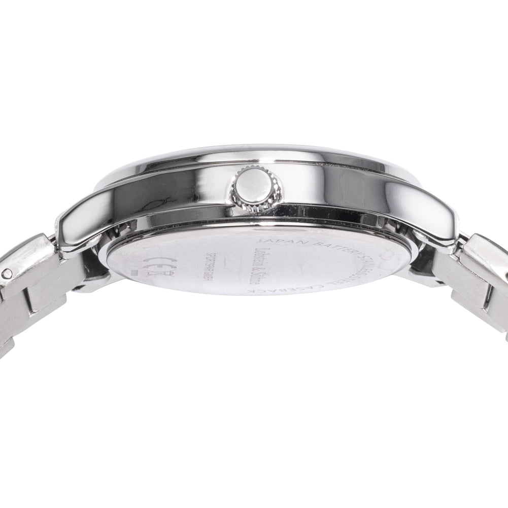 Lobstein & Söhne® "Leopold" Uhr silber/schwarz