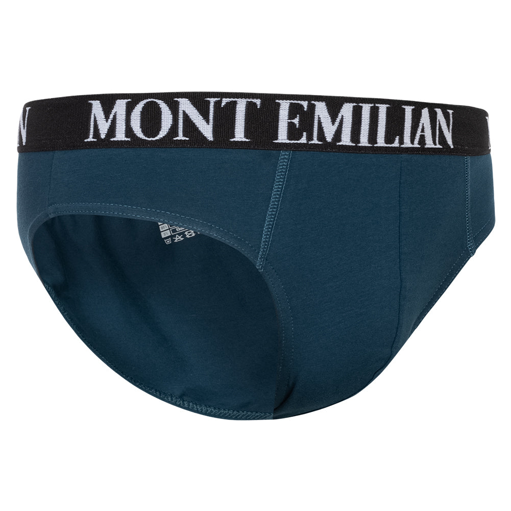 MONT EMILIAN "Avignon" Herren Slip 3er-Pack navy