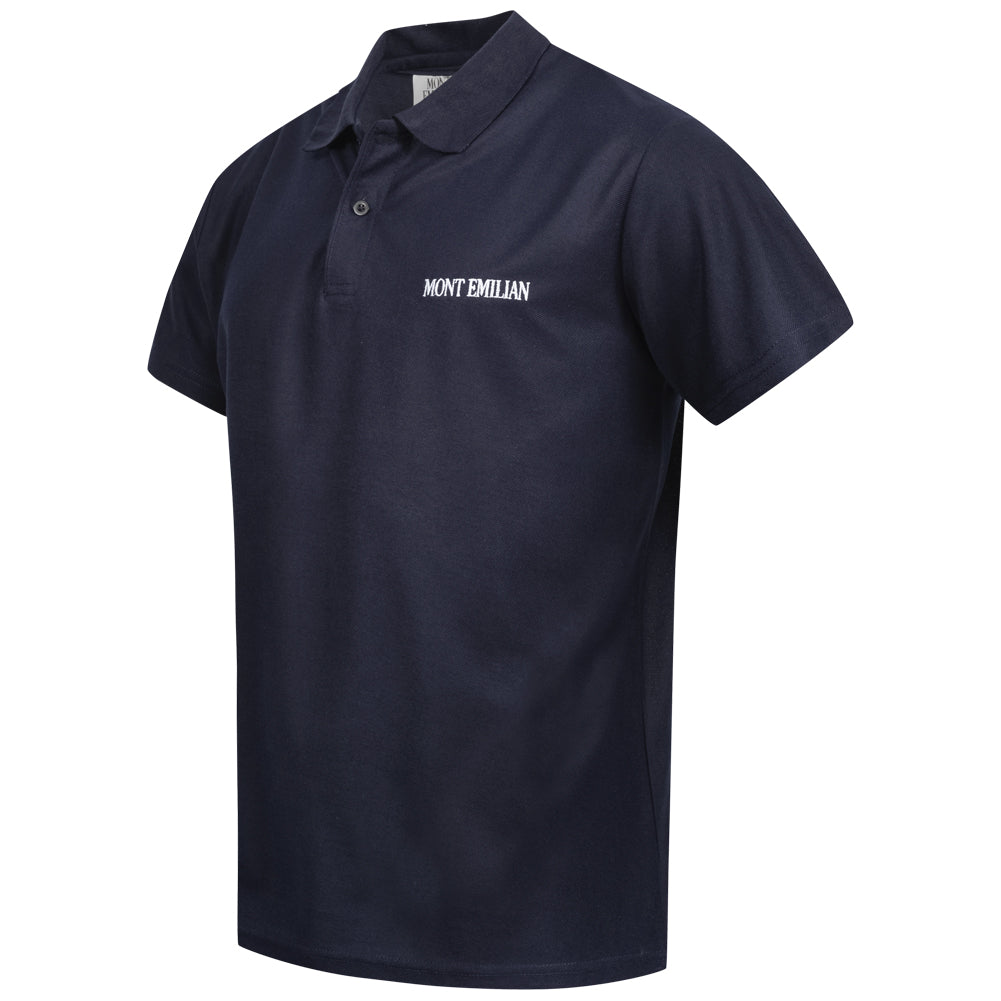MONT EMILIAN "Caen" Herren Basic Polo-Shirt navy