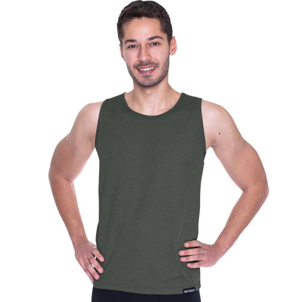 MONT EMILIAN "Ajaccio" Herren Unterhemd 2er-Pack grau