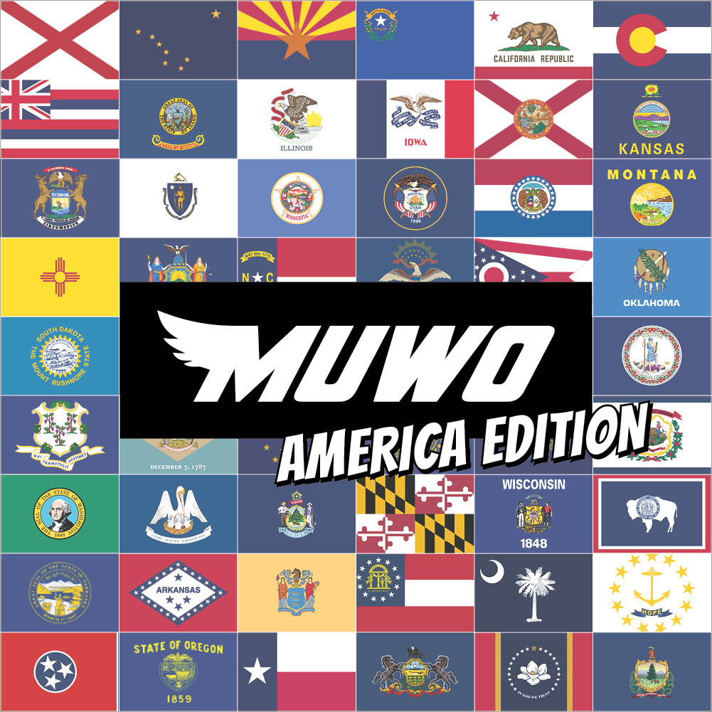 Vermont MUWO "America Edition" Flagge 90x150cm