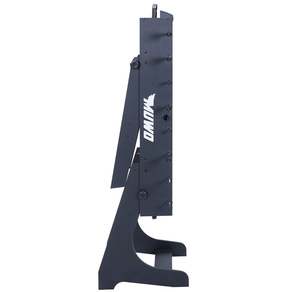 MUWO "Mondial" Indoor faltbarer Tischkicker schwarz