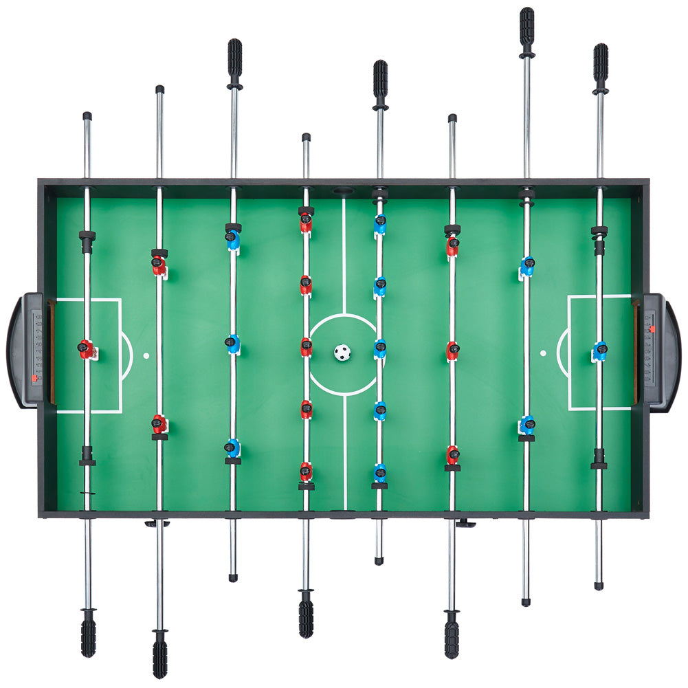 MUWO "Mondial" Indoor faltbarer Tischkicker schwarz