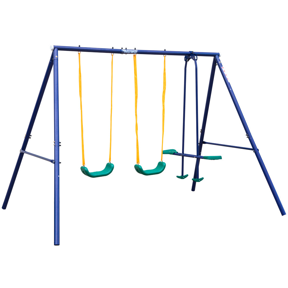 MUWO "Tabalu" Spielgerüst mit 2 Schaukeln und Wippe