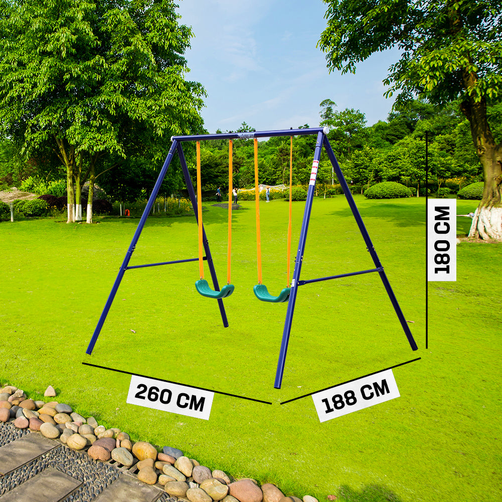 MUWO "Nepomuk" Spielgerüst mit Doppelschaukel