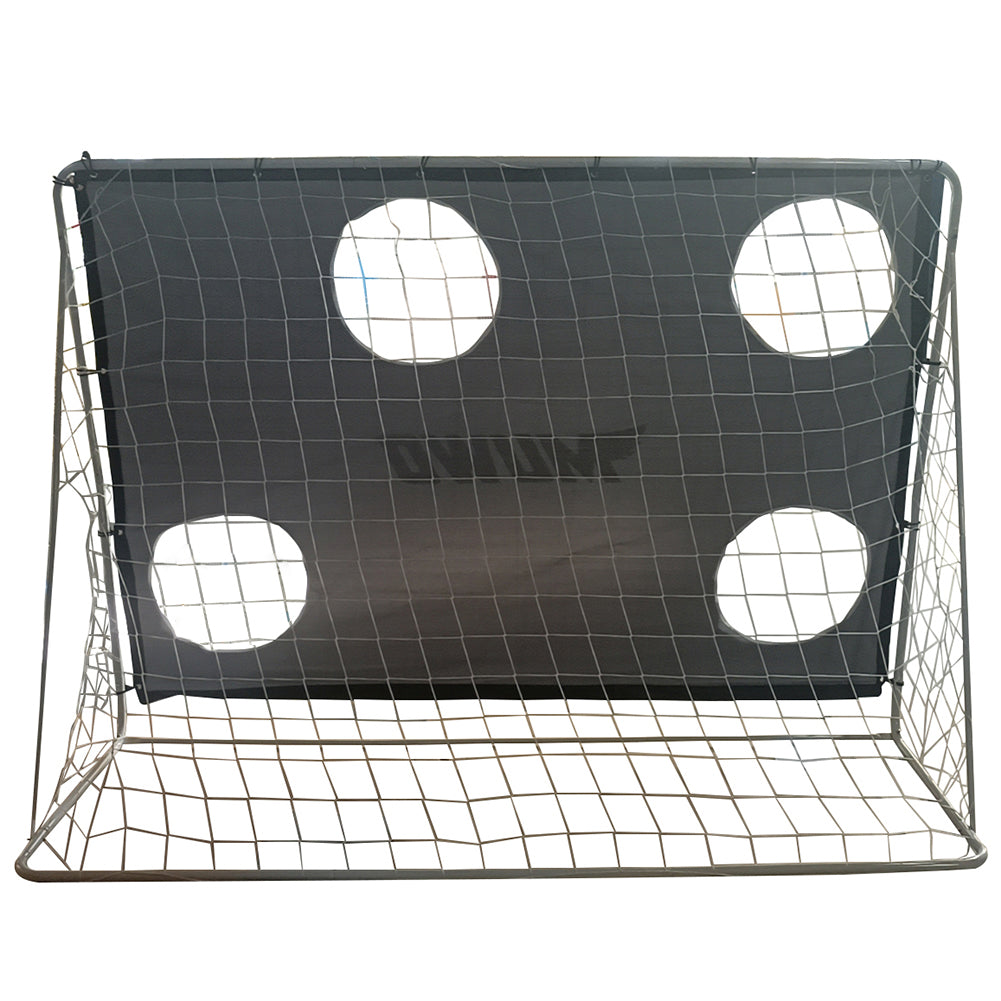 MUWO Fußballtor mit Torwand 217 x 153 cm