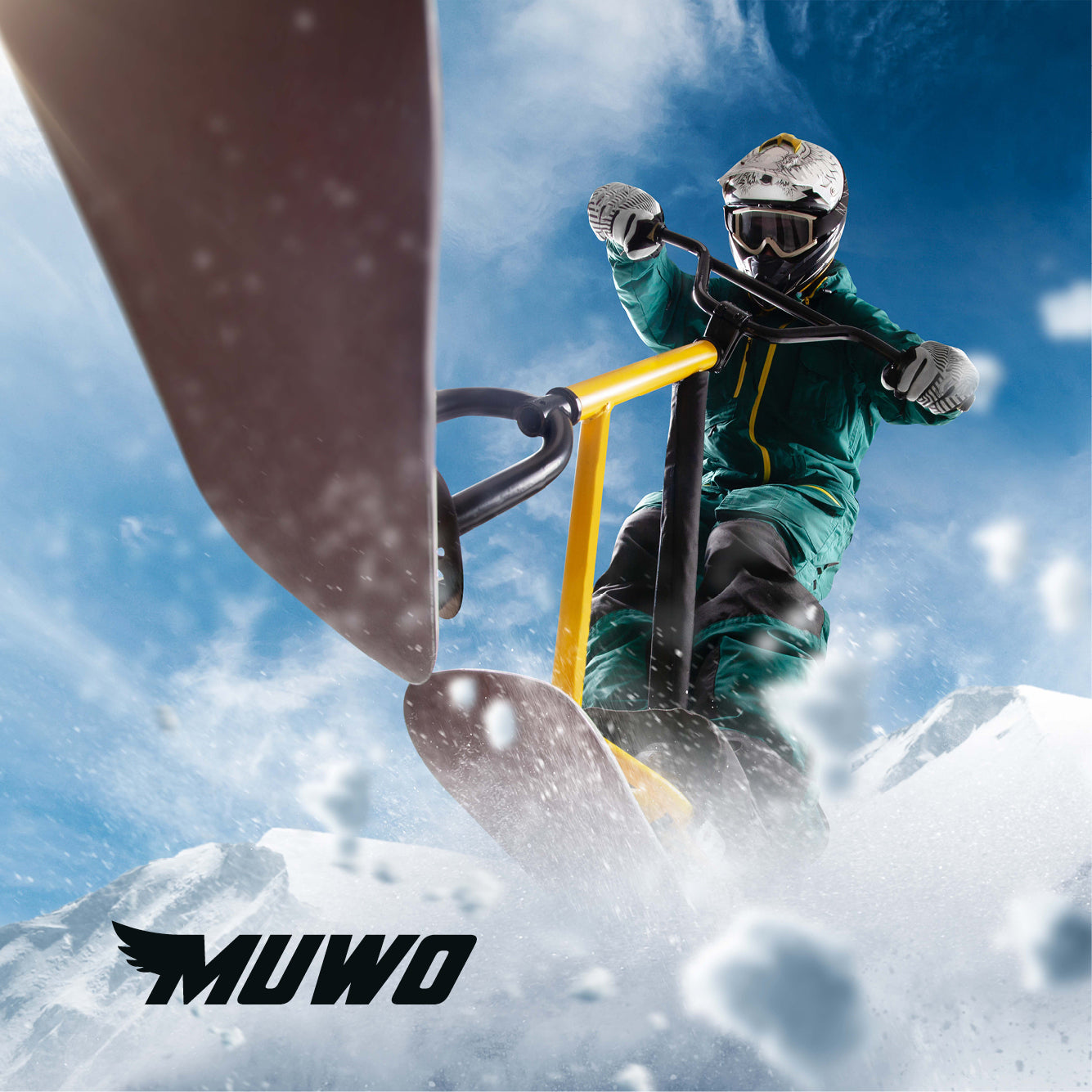 MUWO "Snowslider" Kinder Schneebob rot