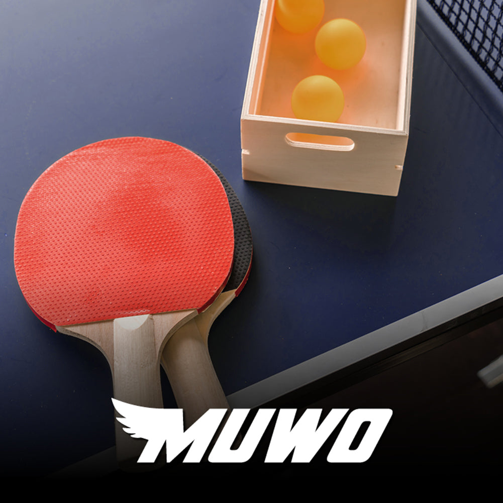 MUWO "Spin" Premium Indoor Tischtennisplatte schwarz
