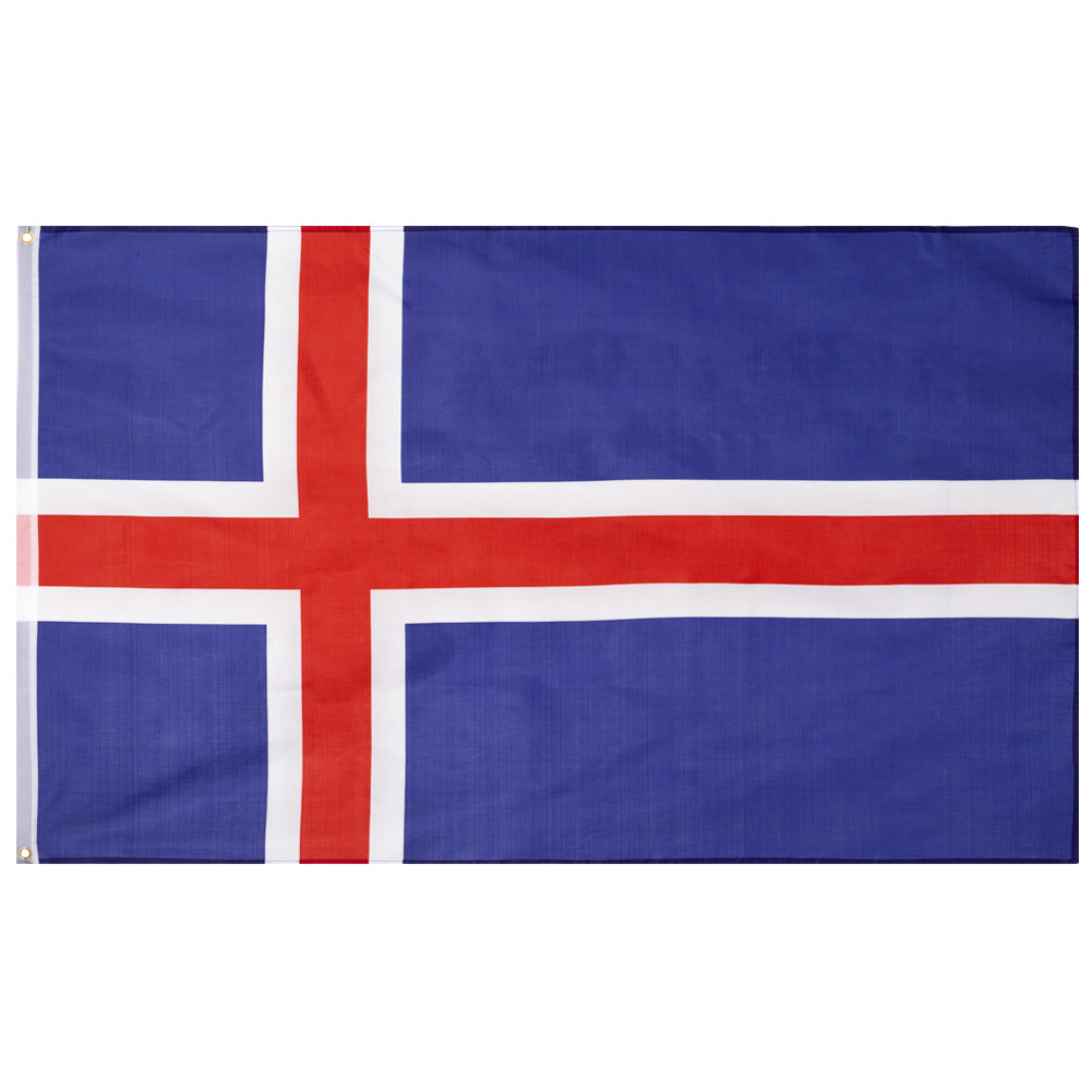 Island Flagge MUWO "Nations Together" 90 x 150 cm