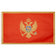 Montenegro Flagge MUWO 