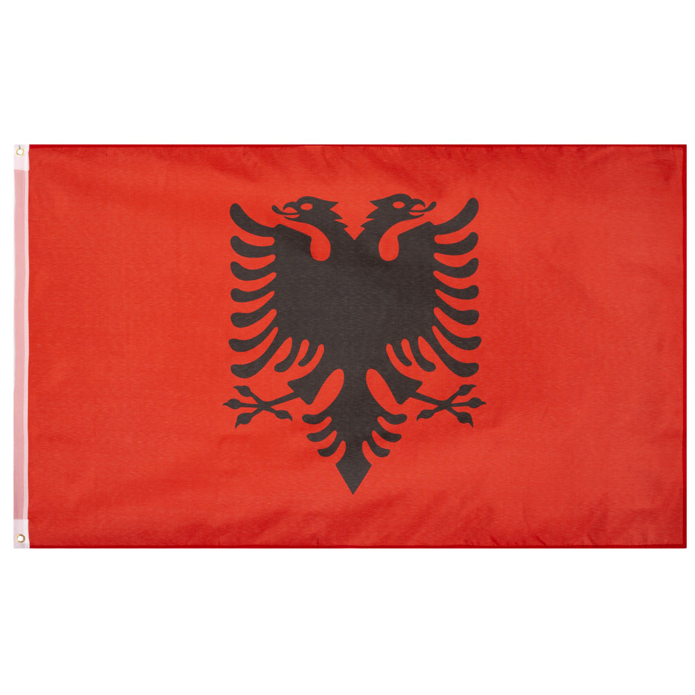 Albanien Flagge MUWO "Nations Together" 90 x 150 cm