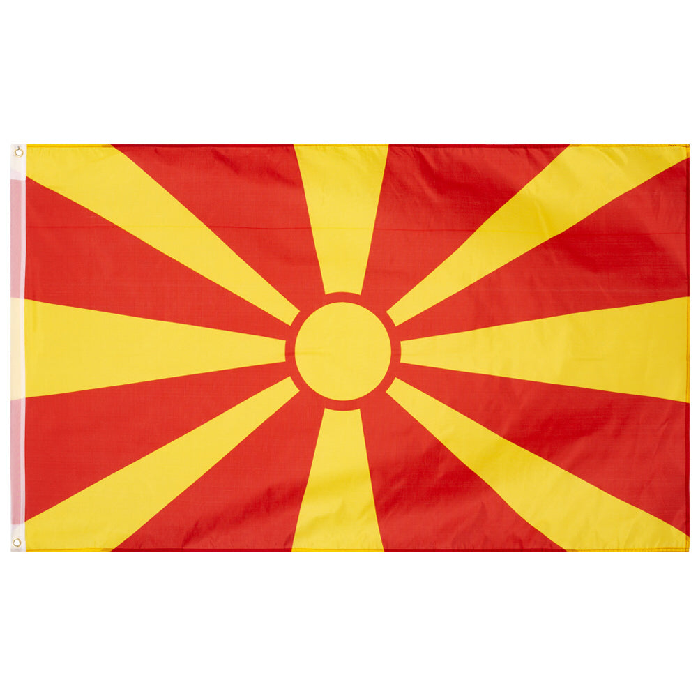 Nordmazedonien Flagge MUWO "Nations Together" 90 x 150 cm