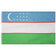 Usbekistan Flagge MUWO 