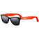 Zeus Sonnenbrille schwarz/neonorange – Einheitsgröße
