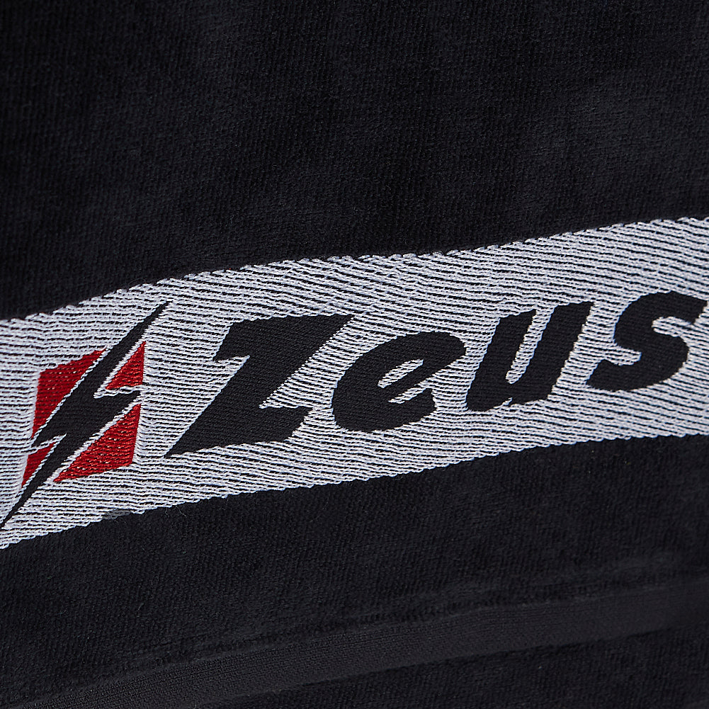 Zeus Badehandtuch Baumwolle 155 x 100 cm schwarz
