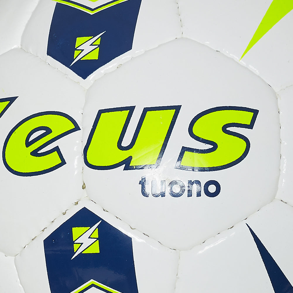 Zeus Pallone Tuono Fußball weiß gelb