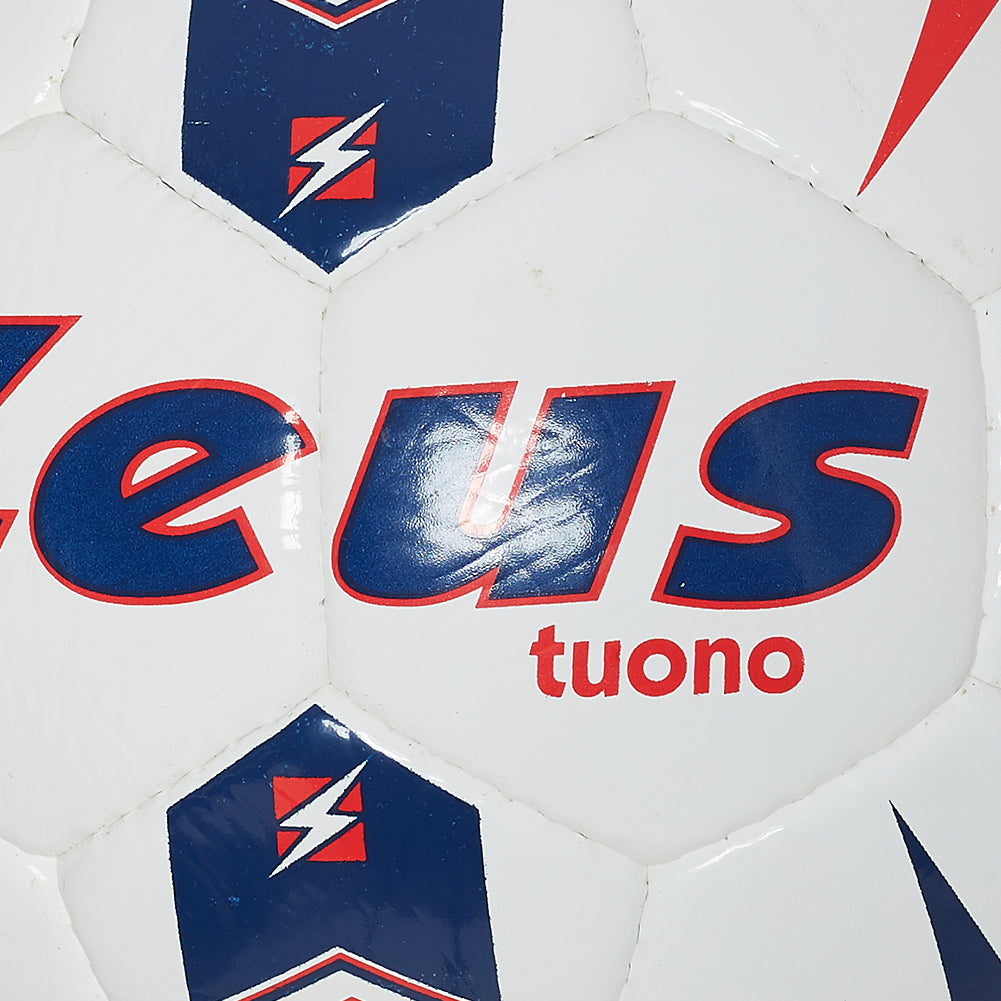 Zeus Pallone Tuono Fußball weiß rot