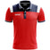 Zeus Vesuvio Herren Polo-Shirt navy rot – S