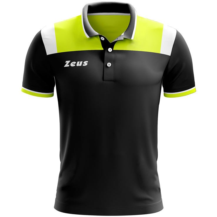 Zeus Vesuvio Herren Polo-Shirt neongelb