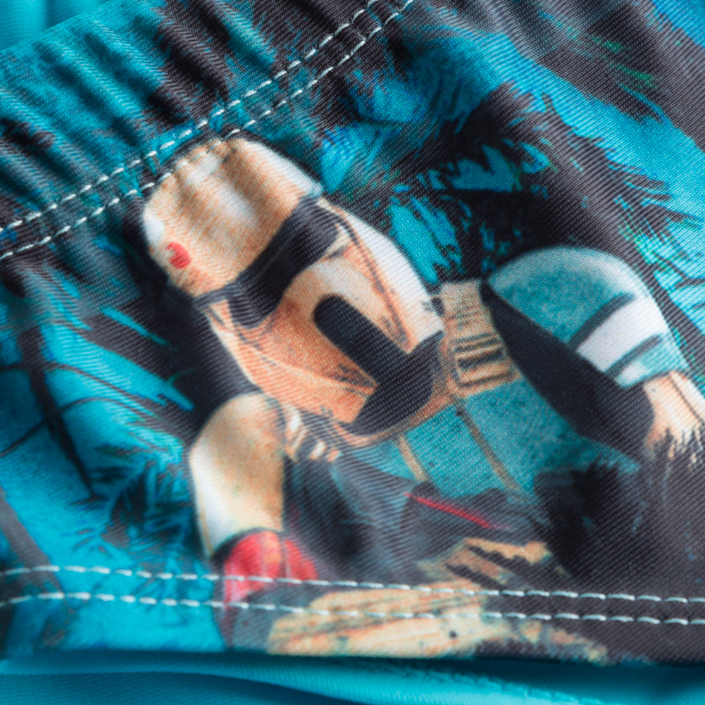 Star Wars Disney Jungen Badehose Slip QE1753-blue