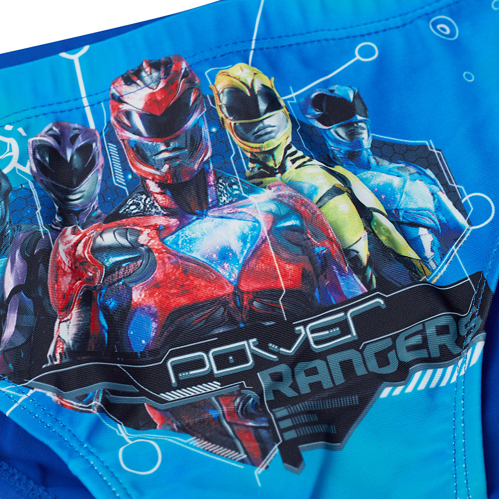 Power Rangers Jungen Badehose Slip QE1798-blue