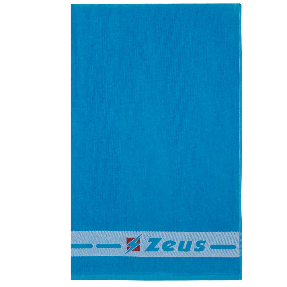 Zeus Badehandtuch Baumwolle 155 x 100 cm blau
