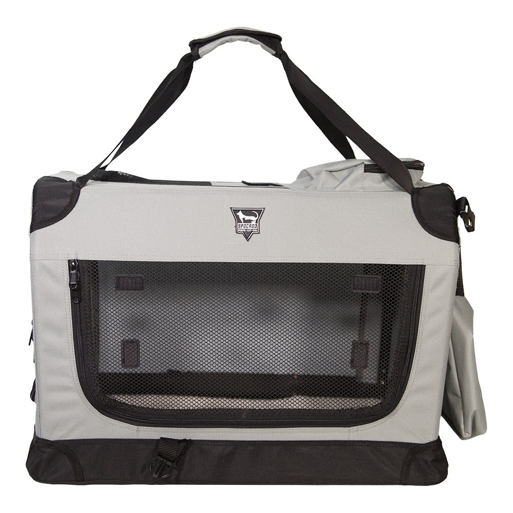SPOCADO "Palace" Transporttasche für Tiere 82 x 59 x 59 cm grau