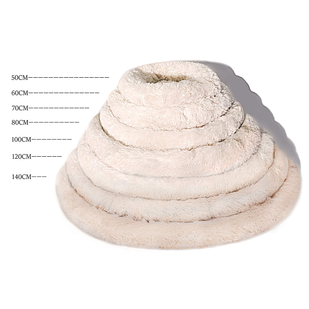 SPOCADO "County" Hundebett 80 x 80 x 20 cm beige