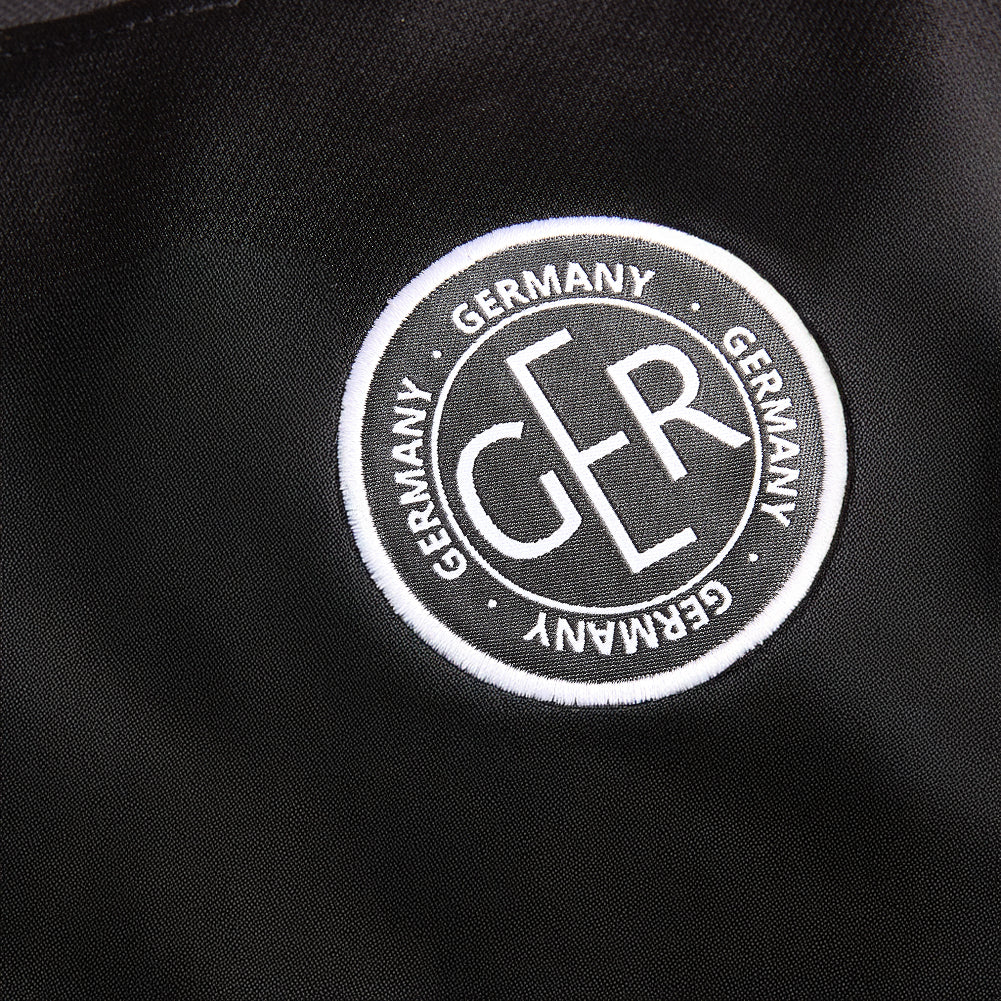 Deutschland Retro Herren Trikot schwarz