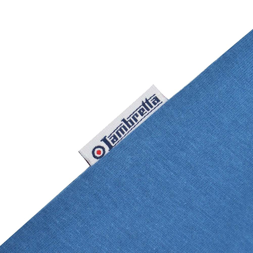 Lambretta Scooter Flag Tee Herren T-Shirt SS1208-DK BLUE