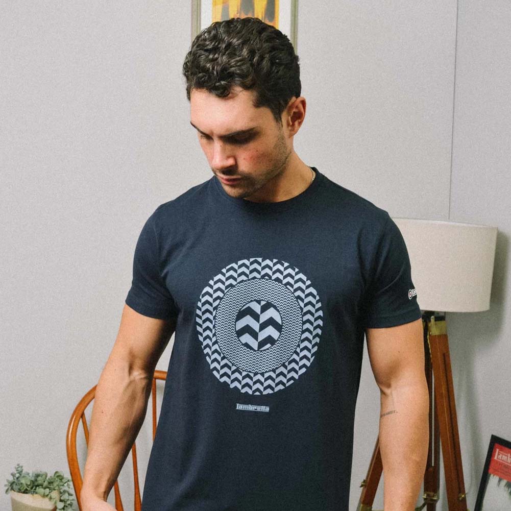Lambretta Chevron Target Tee Herren T-Shirt SS1512-NAVY